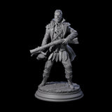 Ruthless Human Criminal C Miniature for Dungeons and Dragons, Pathfinder or other TTRPGs