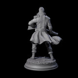 Ruthless Human Criminal C Miniature for Dungeons and Dragons, Pathfinder or other TTRPGs