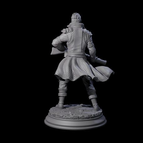 Ruthless Human Criminal C Miniature for Dungeons and Dragons, Pathfinder or other TTRPGs