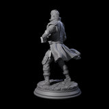 Ruthless Human Criminal C Miniature for Dungeons and Dragons, Pathfinder or other TTRPGs