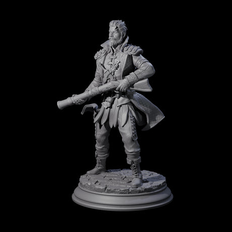 Ruthless Human Criminal C Miniature for Dungeons and Dragons, Pathfinder or other TTRPGs