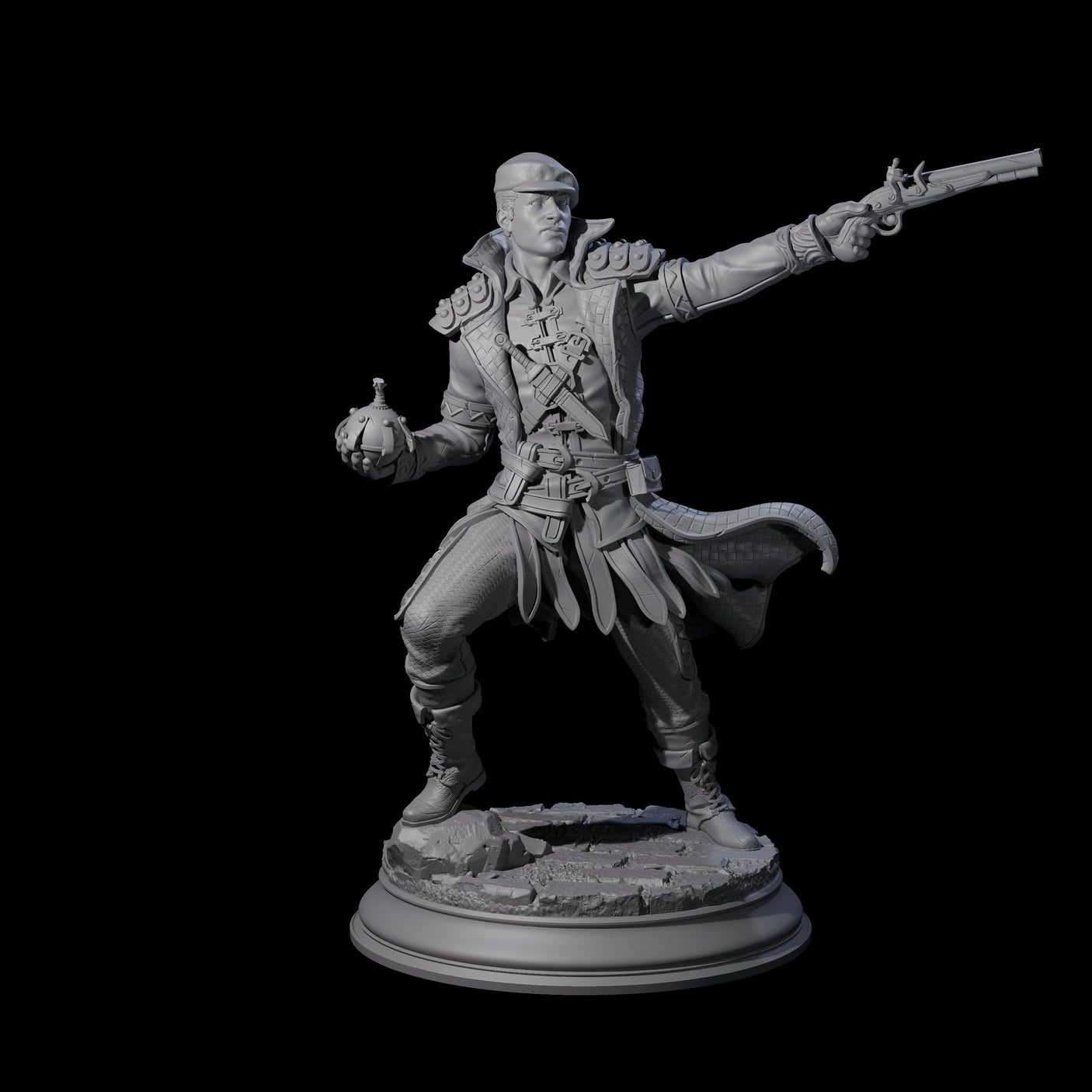 Ruthless Human Criminals Miniature for Dungeons and Dragons, Pathfinder or other TTRPGs