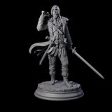 Ruthless Human Criminals Miniature for Dungeons and Dragons, Pathfinder or other TTRPGs