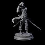 Ruthless Human Criminals Miniature for Dungeons and Dragons, Pathfinder or other TTRPGs