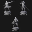 Ruthless Human Criminals Miniature for Dungeons and Dragons, Pathfinder or other TTRPGs