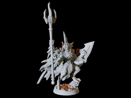 Sahuagin King Miniature for Dungeons and Dragons, Pathfinder or other TTRPGs