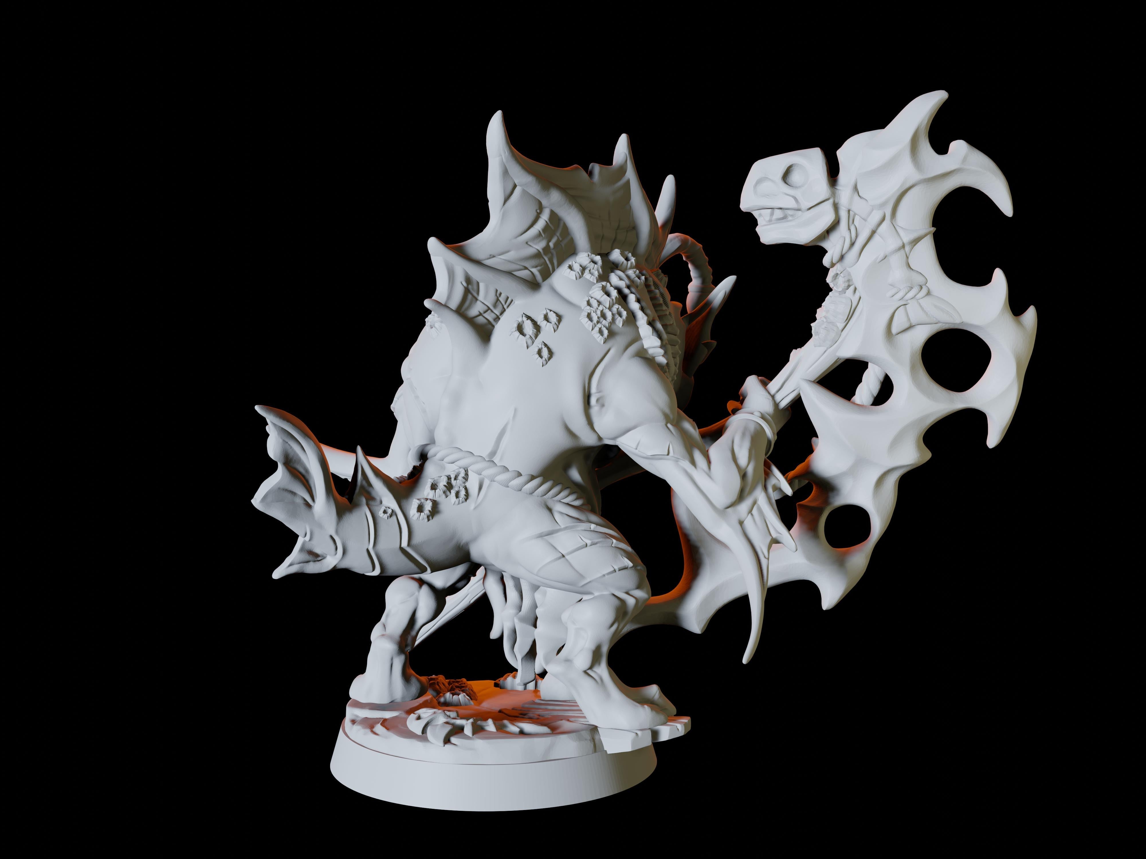 Sahuagin, Merrow or Koa-Toa Wizard Miniature for Dungeons and Dragons - Myth Forged