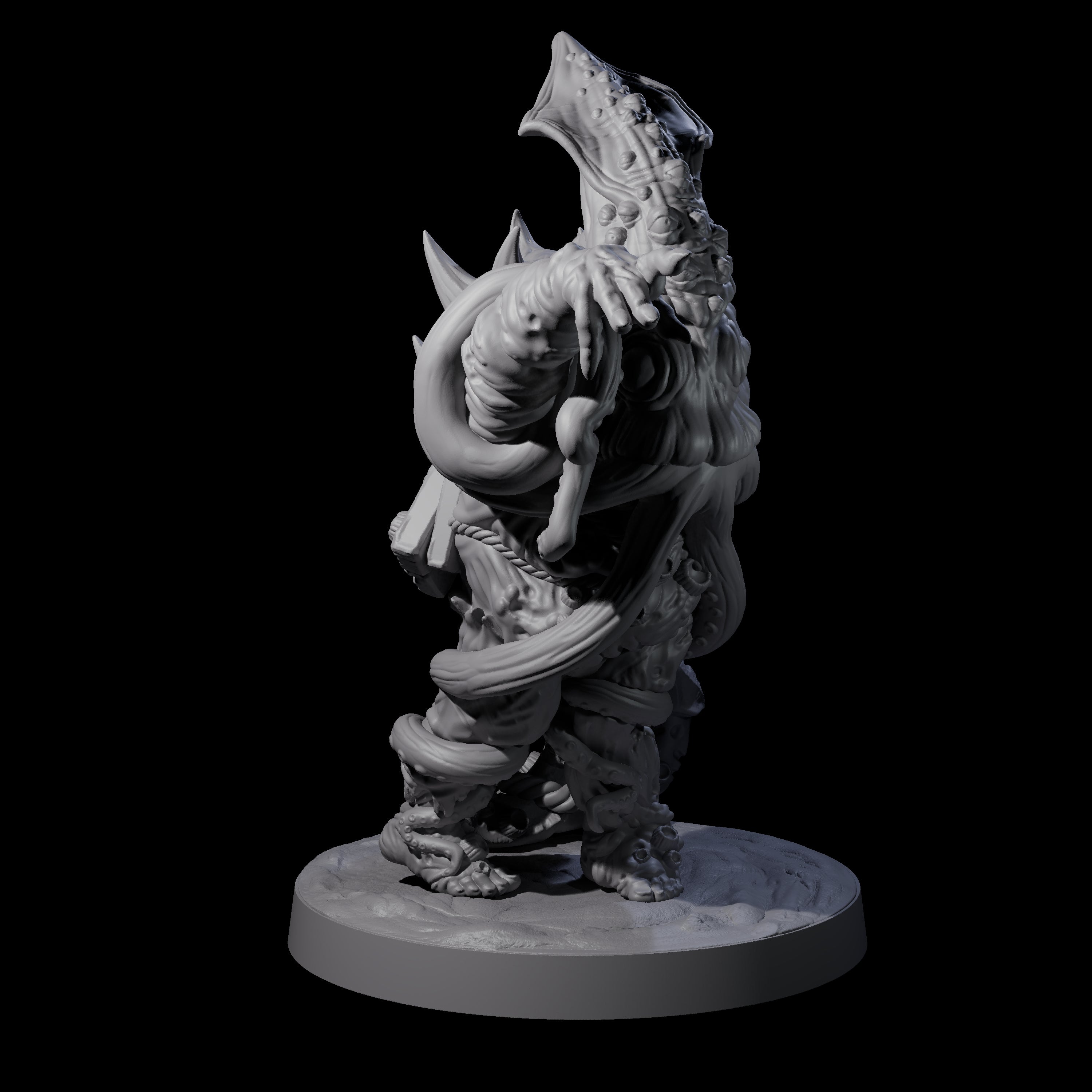Salty Abyssal Spawn B Miniature for Dungeons and Dragons, Pathfinder or other TTRPGs