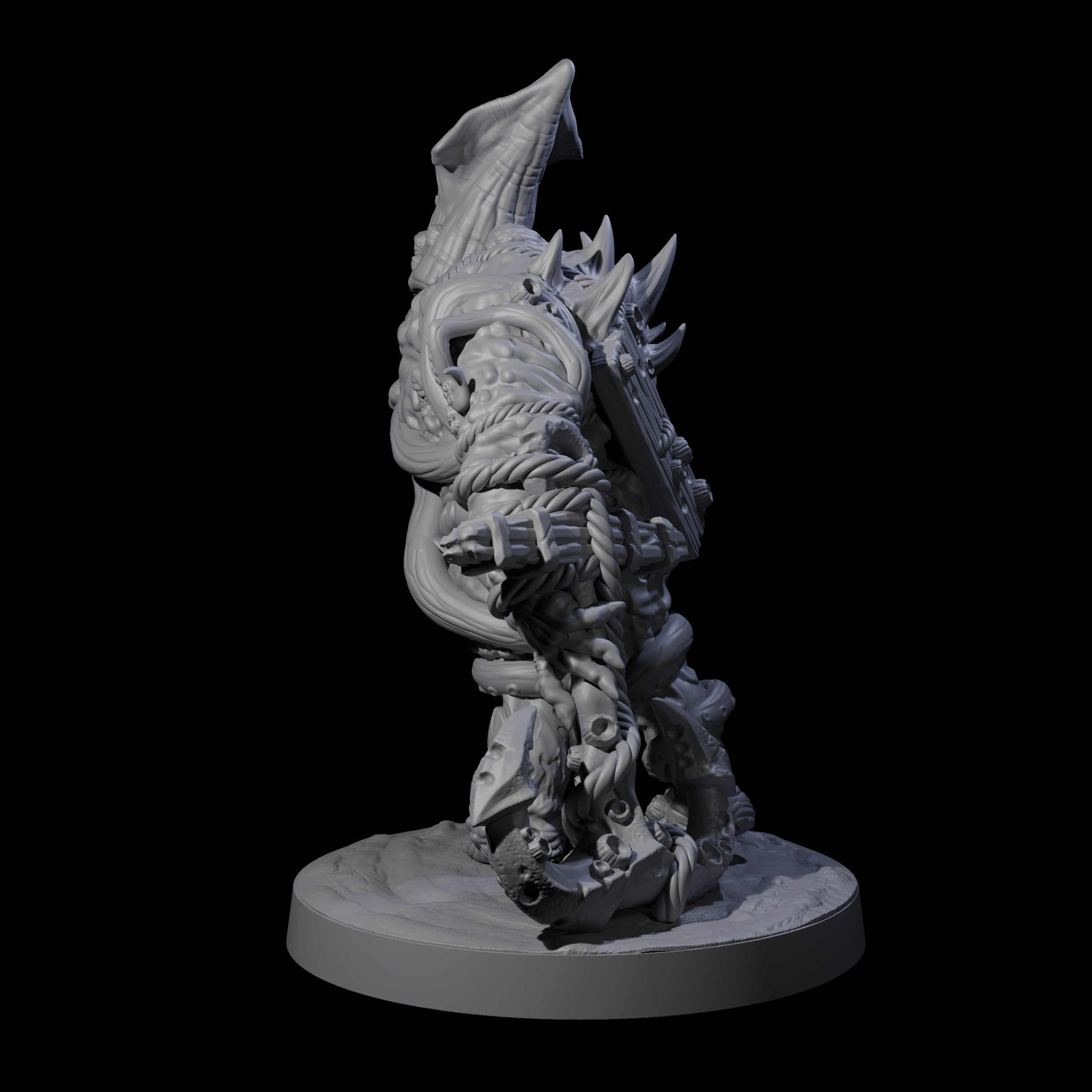 Salty Abyssal Spawn B Miniature for Dungeons and Dragons, Pathfinder or other TTRPGs