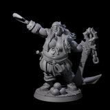 Salty Pirate Crew Miniature for Dungeons and Dragons, Pathfinder or other TTRPGs