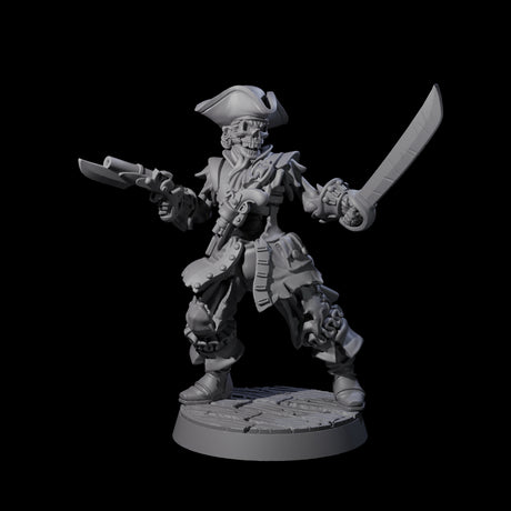 Salty Pirate Crew Miniature for Dungeons and Dragons, Pathfinder or other TTRPGs