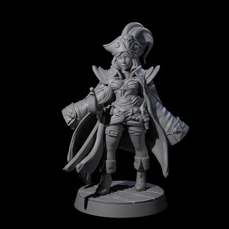 Salty Pirate Crew Miniature for Dungeons and Dragons, Pathfinder or other TTRPGs