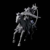 Samuari on Horseback Firing Arrow Miniature for Dungeons and Dragons, Pathfinder or other TTRPGs