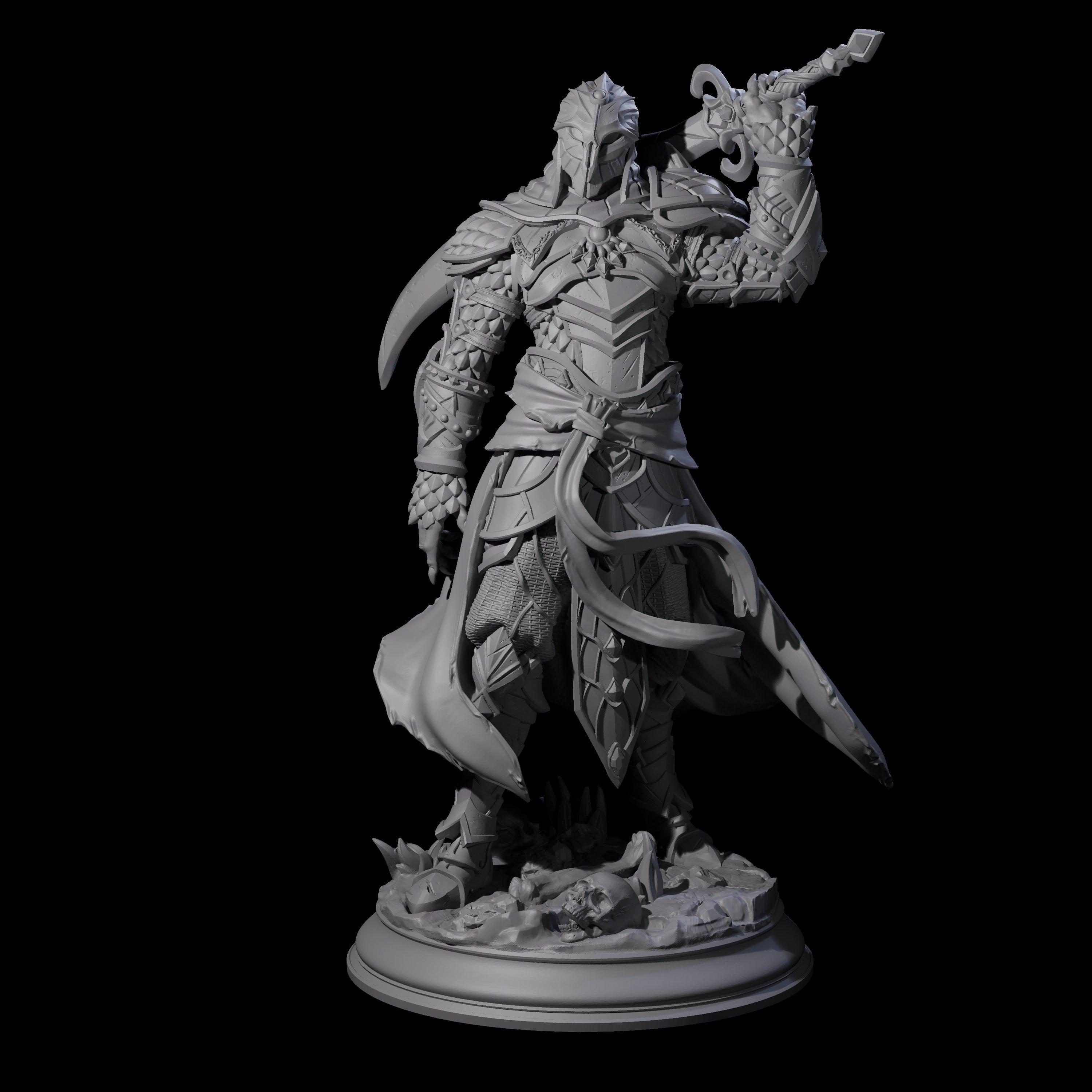 Sand Champion Elf Assassin Miniature for Dungeons and Dragons, Pathfinder or other TTRPGs