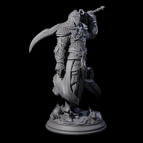 Sand Champion Elf Assassin Miniature for Dungeons and Dragons, Pathfinder or other TTRPGs