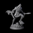 Sandy Elf Crusader Duelist Miniature for Dungeons and Dragons, Pathfinder or other TTRPGs