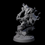Sandy Wraith Lord A Miniature for Dungeons and Dragons, Pathfinder or other TTRPGs