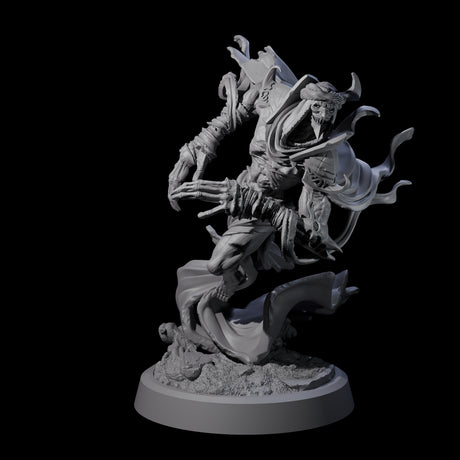 Sandy Wraith Lord A Miniature for Dungeons and Dragons, Pathfinder or other TTRPGs