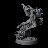 Sandy Wraith Lord A Miniature for Dungeons and Dragons, Pathfinder or other TTRPGs