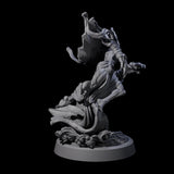 Sandy Wraith Lord A Miniature for Dungeons and Dragons, Pathfinder or other TTRPGs