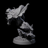 Sandy Wraith Lord A Miniature for Dungeons and Dragons, Pathfinder or other TTRPGs