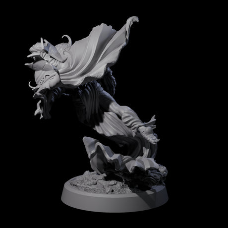 Sandy Wraith Lord A Miniature for Dungeons and Dragons, Pathfinder or other TTRPGs