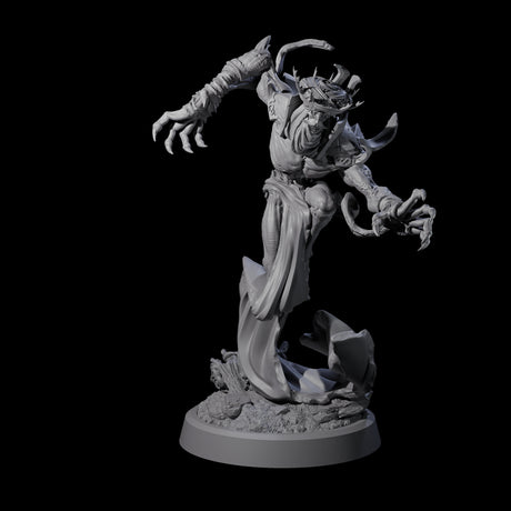 Sandy Wraith Lord B Miniature for Dungeons and Dragons, Pathfinder or other TTRPGs
