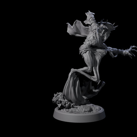 Sandy Wraith Lord B Miniature for Dungeons and Dragons, Pathfinder or other TTRPGs
