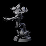 Sandy Wraith Lord B Miniature for Dungeons and Dragons, Pathfinder or other TTRPGs