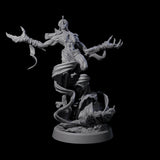 Sandy Wraith Lord C Miniature for Dungeons and Dragons, Pathfinder or other TTRPGs