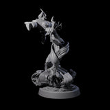 Sandy Wraith Lord C Miniature for Dungeons and Dragons, Pathfinder or other TTRPGs