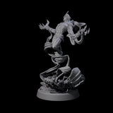 Sandy Wraith Lord C Miniature for Dungeons and Dragons, Pathfinder or other TTRPGs