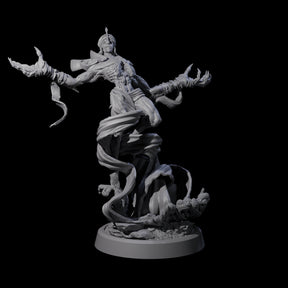 Sandy Wraith Lord C Miniature for Dungeons and Dragons, Pathfinder or other TTRPGs