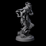 Sandy Wraith Lord D Miniature for Dungeons and Dragons, Pathfinder or other TTRPGs