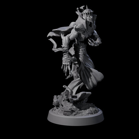 Sandy Wraith Lord D Miniature for Dungeons and Dragons, Pathfinder or other TTRPGs