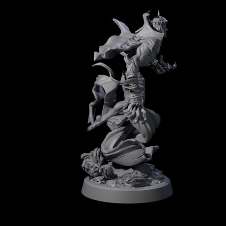 Sandy Wraith Lord D Miniature for Dungeons and Dragons, Pathfinder or other TTRPGs