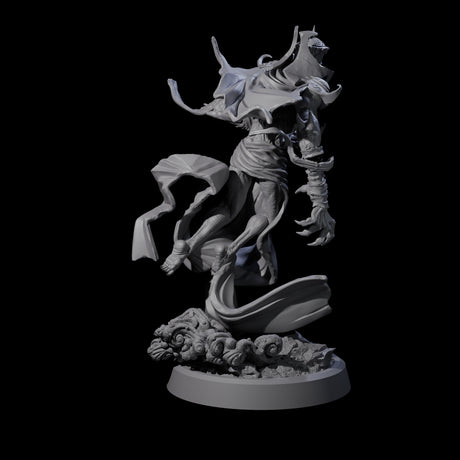 Sandy Wraith Lord D Miniature for Dungeons and Dragons, Pathfinder or other TTRPGs