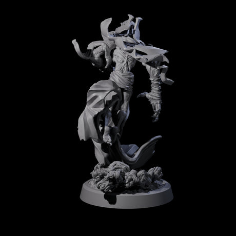 Sandy Wraith Lord D Miniature for Dungeons and Dragons, Pathfinder or other TTRPGs