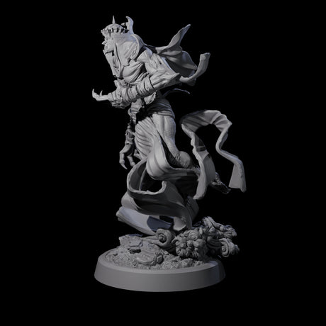 Sandy Wraith Lord D Miniature for Dungeons and Dragons, Pathfinder or other TTRPGs