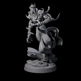 Sandy Wraith Lord D Miniature for Dungeons and Dragons, Pathfinder or other TTRPGs