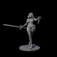 Saphire - Slave Fighter Miniature for Dungeons and Dragons, Pathfinder or other TTRPGs