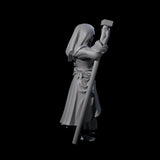Sarcastic Washerwoman Miniature for Dungeons and Dragons, Pathfinder or other TTRPGs