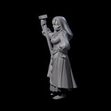 Sarcastic Washerwoman Miniature for Dungeons and Dragons, Pathfinder or other TTRPGs