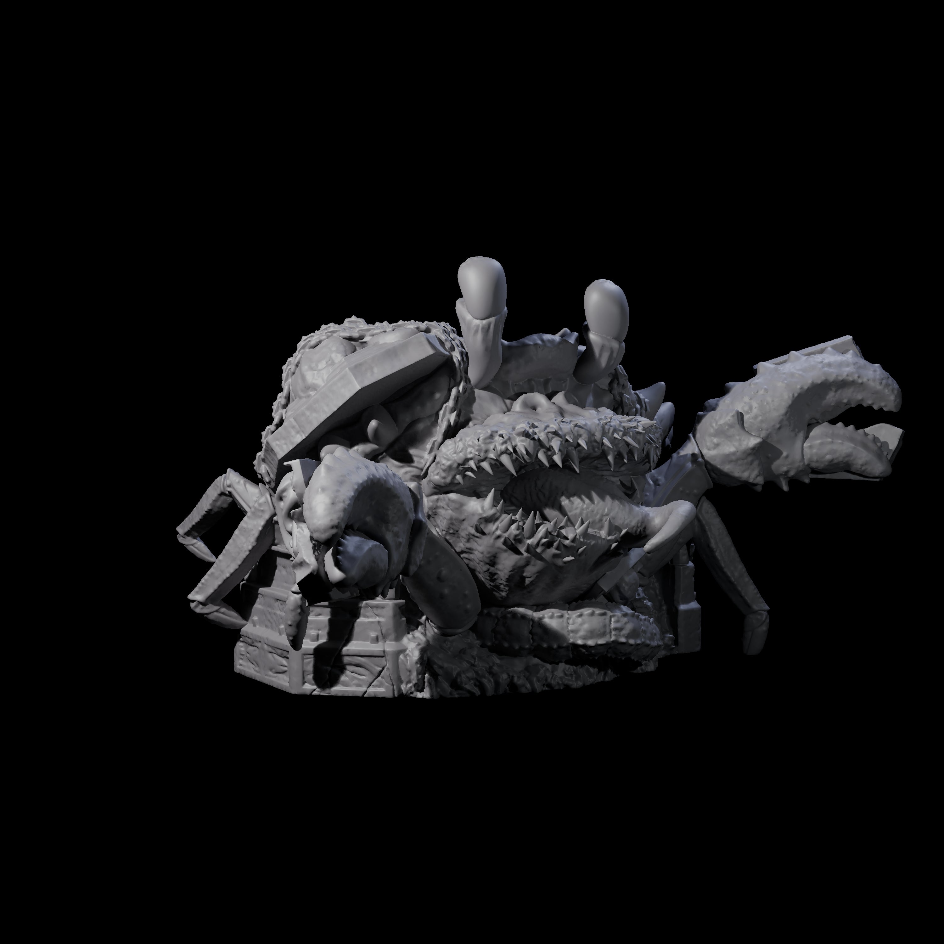 Sarcophagus Mimic Miniature for Dungeons and Dragons, Pathfinder or other TTRPGs