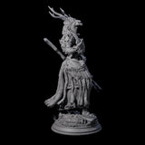 Sassy Druid Miniature for Dungeons and Dragons, Pathfinder or other TTRPGs