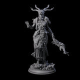 Sassy Druid Miniature for Dungeons and Dragons, Pathfinder or other TTRPGs