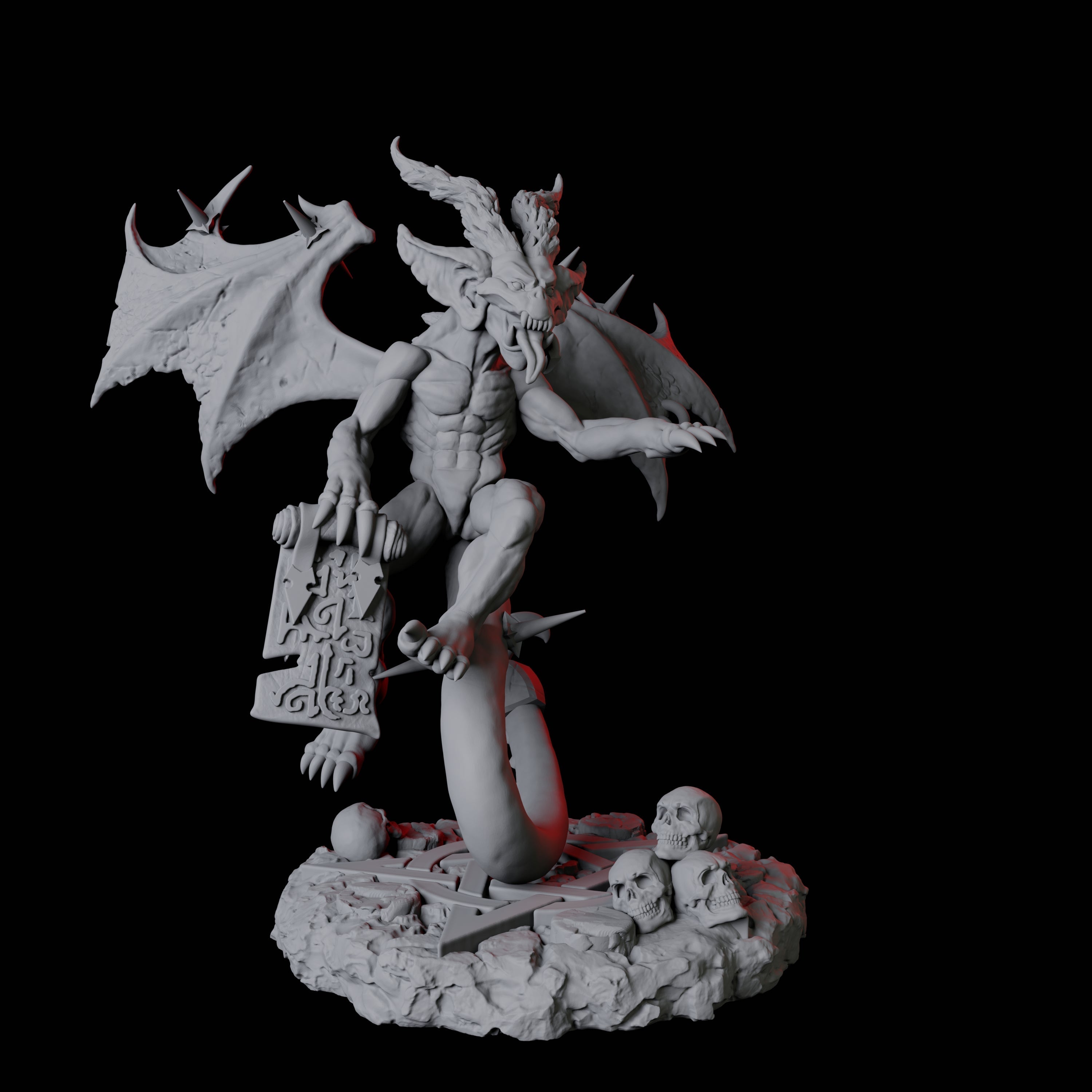 Sassy Imp B Miniature for Dungeons and Dragons, Pathfinder or other TTRPGs