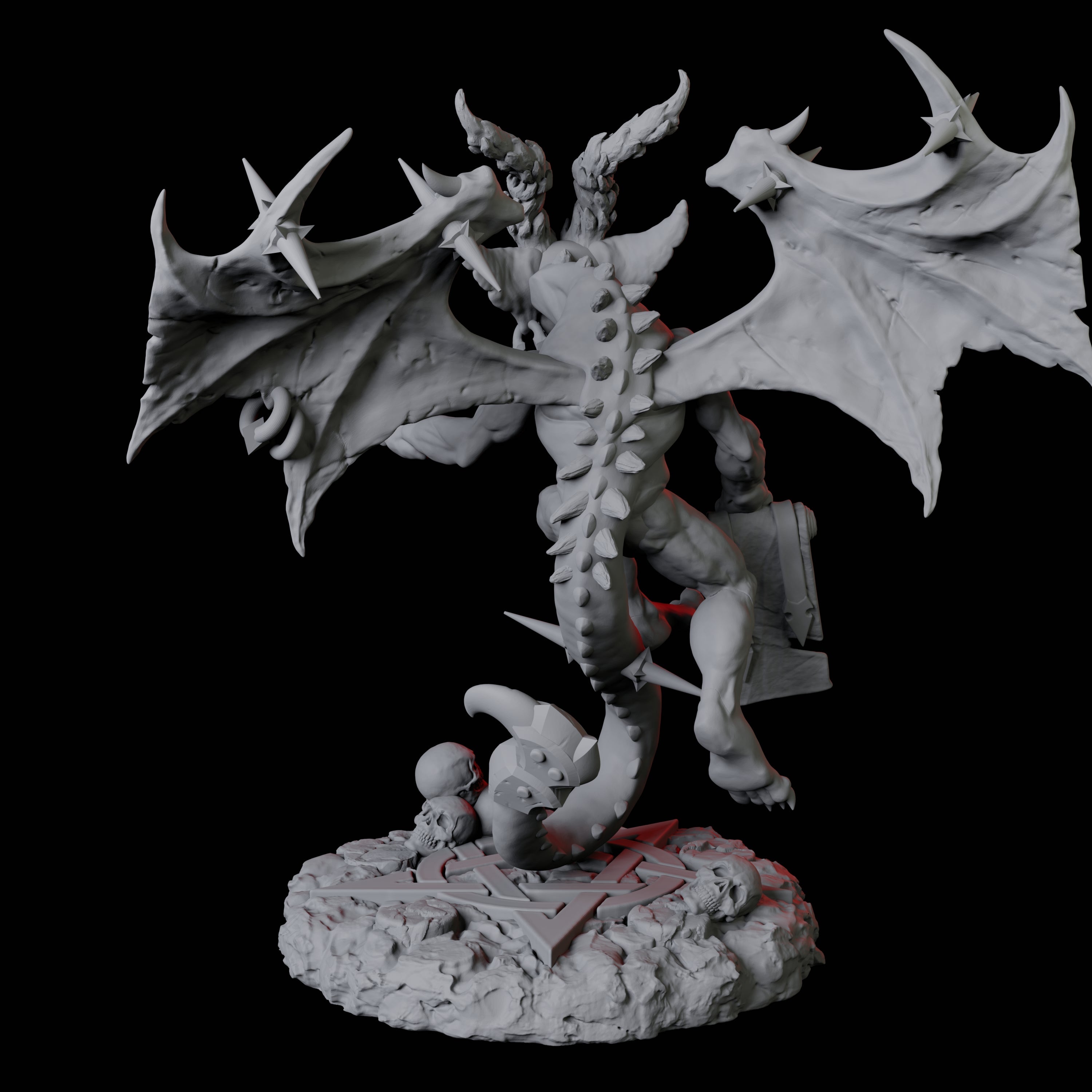 Sassy Imp B Miniature for Dungeons and Dragons, Pathfinder or other TTRPGs