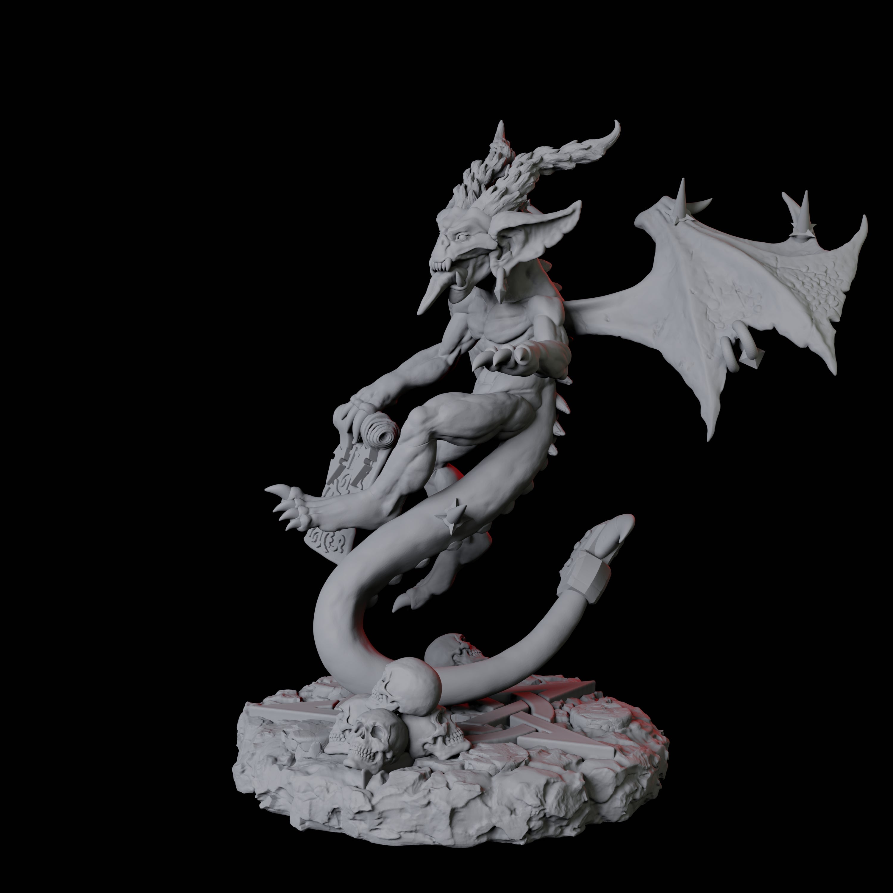 Sassy Imp B Miniature for Dungeons and Dragons, Pathfinder or other TTRPGs