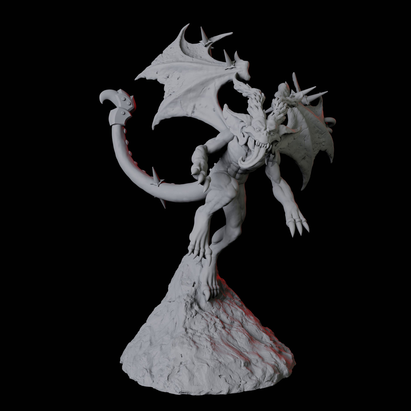 Sassy Imp D Miniature for Dungeons and Dragons, Pathfinder or other TTRPGs